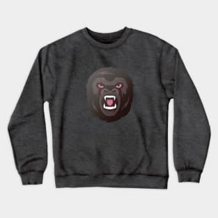 Gorilla head Crewneck Sweatshirt